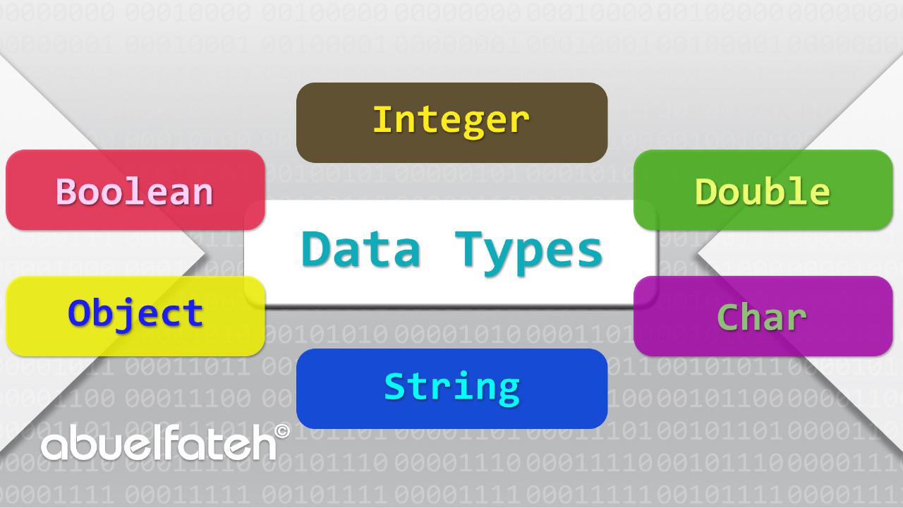ما هي أنواع البيانات (Data Types) في لغات البرمجة؟